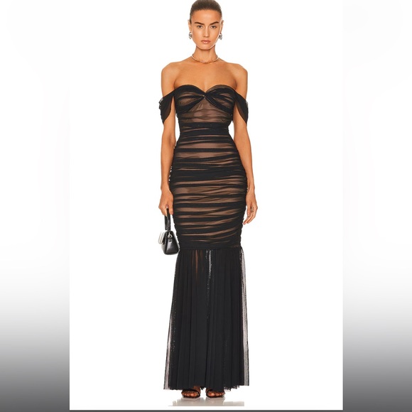 Norma Kamali Walter Fishtail Gown - Picture 1 of 3